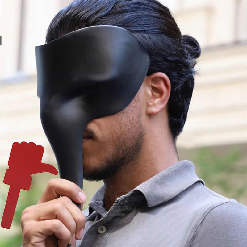ماسک ایفای نقش مدل مافیا ماموت اشرافی مجموعه 12 عددی بهمراه لایک