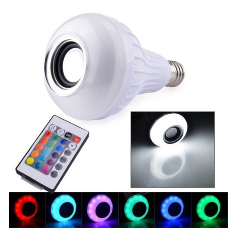 لامپ هوشمند و اسپیکر بلوتوث کد Music Bulb