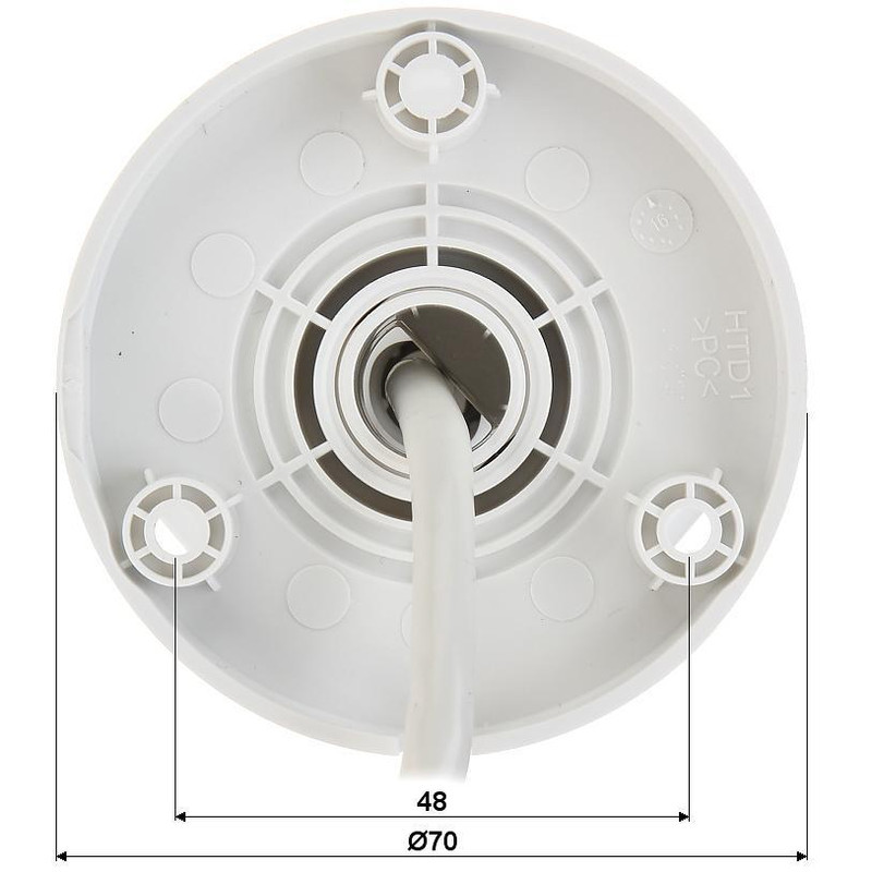دوربین مداربسته تحت شبکه هایک ویژن مدل DS-2CD1023G0E-I