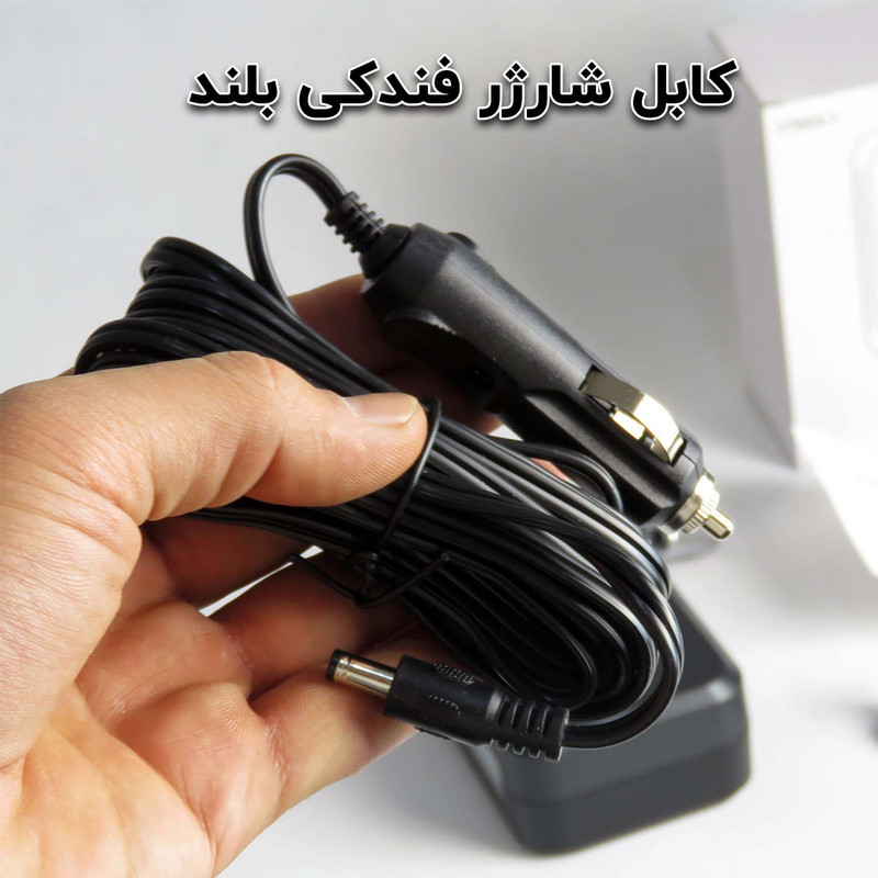 پمپ باد مدل ZXNCAR کد 1817 با 150  سی سی حجم هوای تزریقی در هر پمپاژ