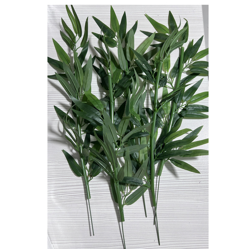 گل مصنوعی مدل شاخه تک بامبو، مناسب نصب رومیزی، دیواری، آویزی و ایستاده، ابعاد 10×10×50 سانتی‌متر، وزن 200 گرم، مجموعه 5 عدد