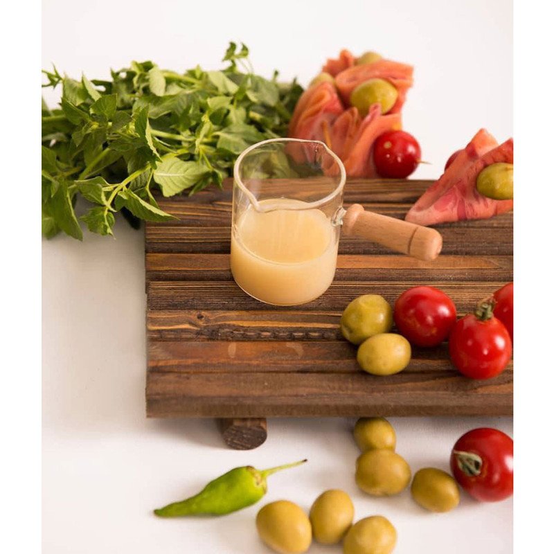 سس خوری مدل دسته چوبی دو لبه