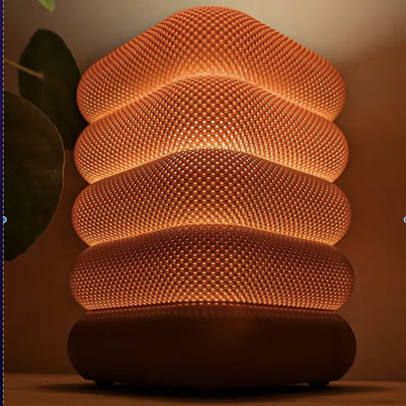آباژور رومیزی مدل Orange Cube