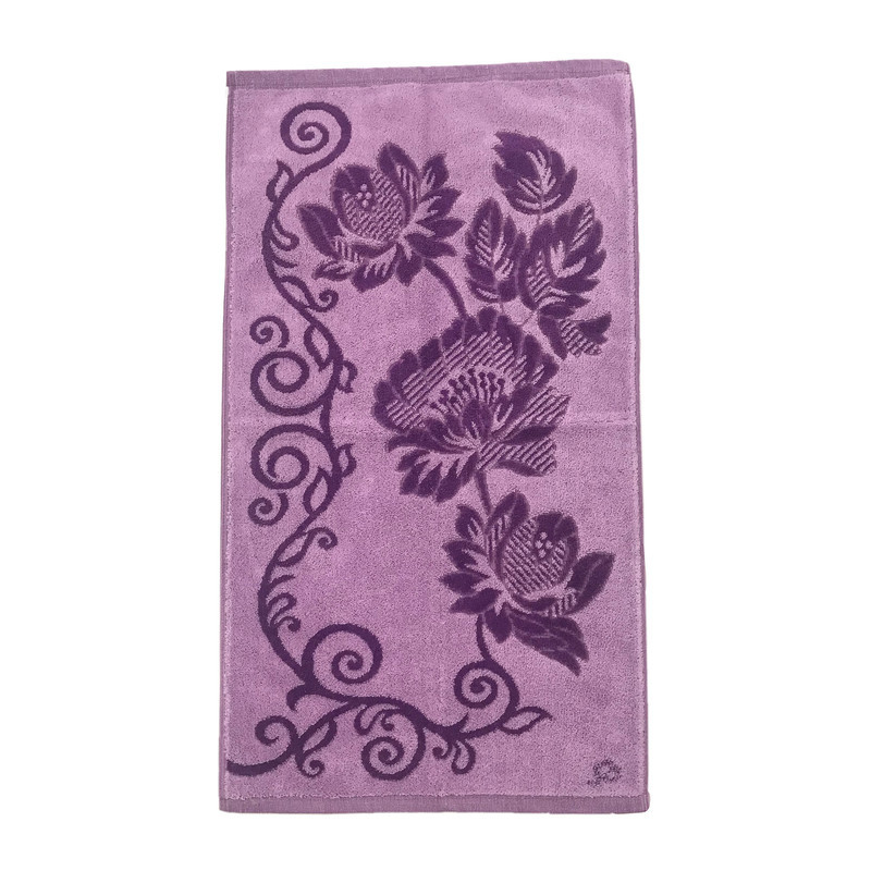 حوله دستی حوله هنر طرح میخک سایز 75×40 سانتی متر