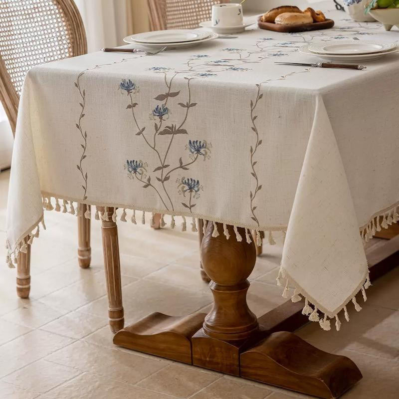 رومیزی مدل flora سایز 180x140 سانتی‌متر