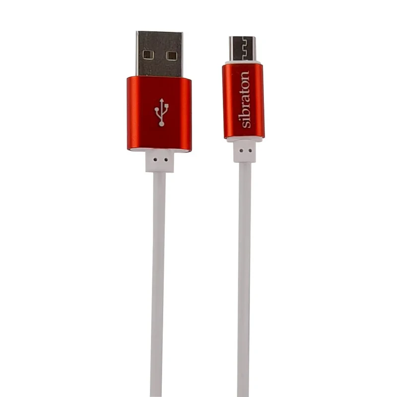 کابل تبدیل USB به microUSB سیبراتون مدل S221A طول 1.2 متر