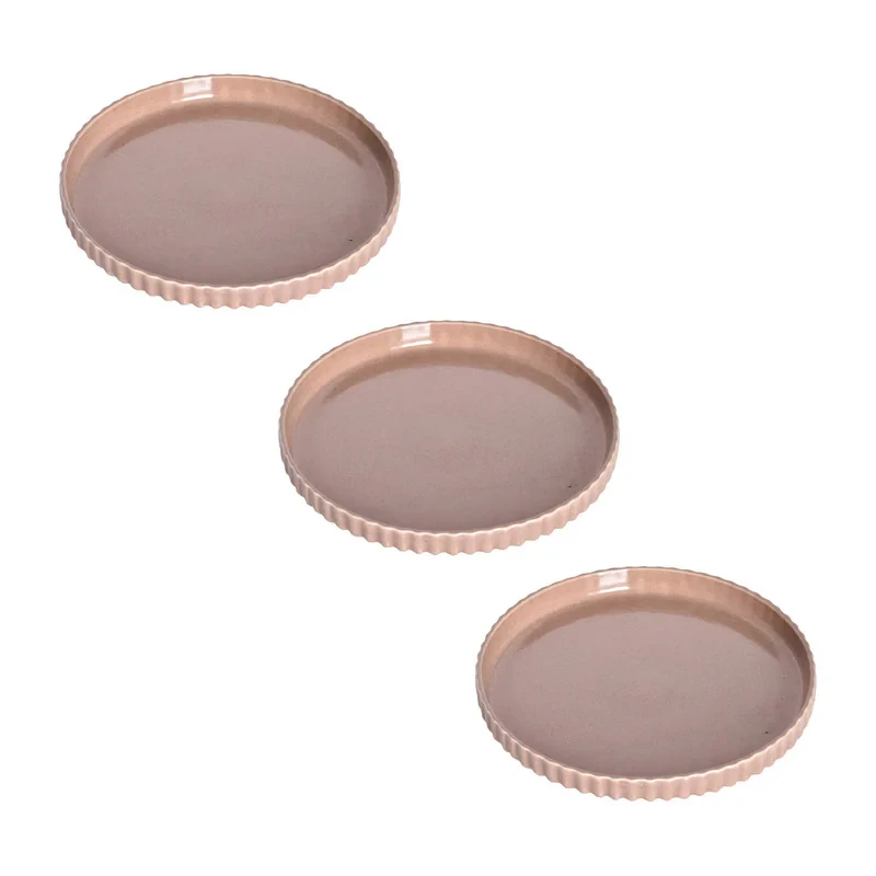 بشقاب میوه خوری بی.وی.کی طرح مجستیک کد 452722 مجموعه 3 عددی