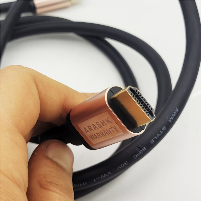 کابل HDMI لوتوس مدل ROSE GOLD 4K-VER2.0 طول 5 متر