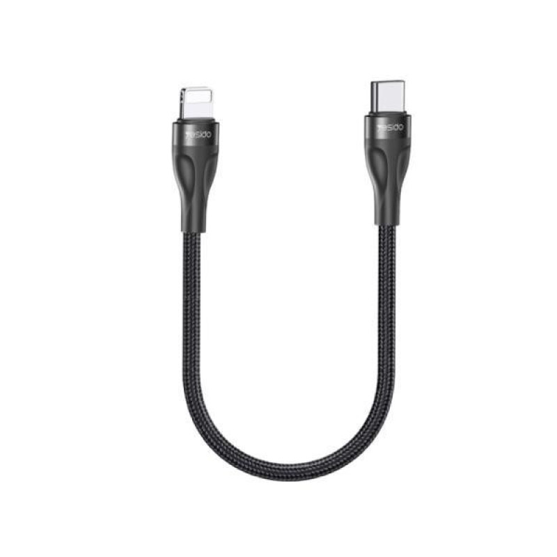 کابل تبدیل usb-C به لایتنینگ یسیدو مدل CA82 طول 0.3 متر