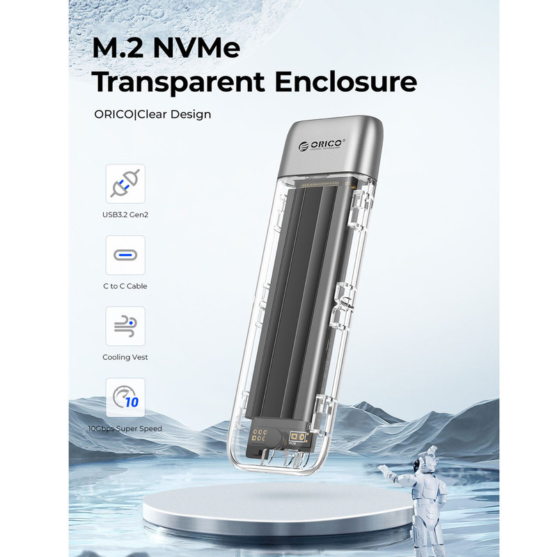 قاب M.2 NVMe SSD اوریکو مدل TXM2-C3
