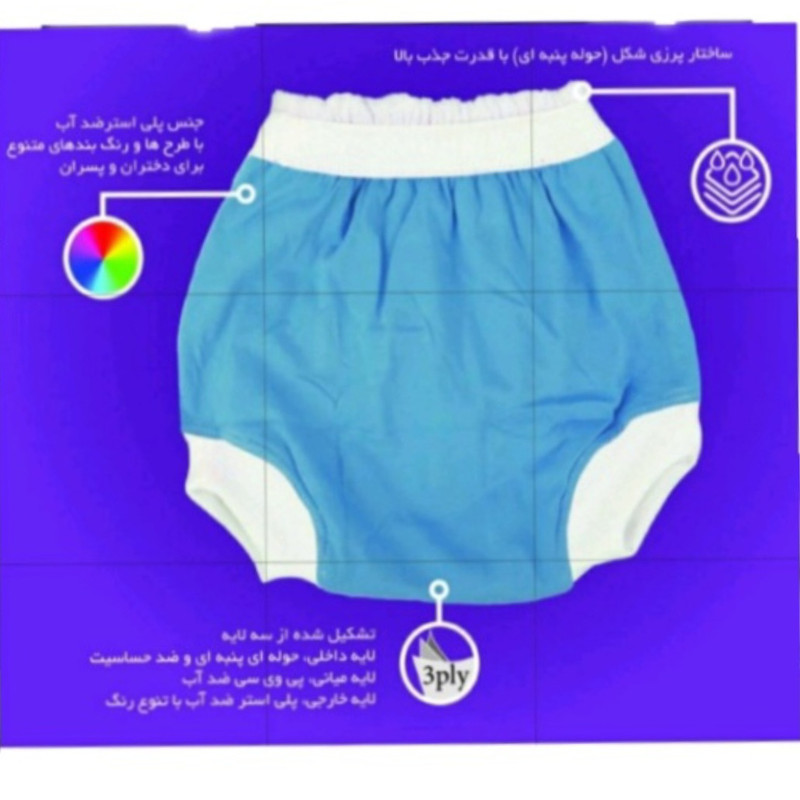 شورت آموزشی کودک مدل مارلی کد 77
