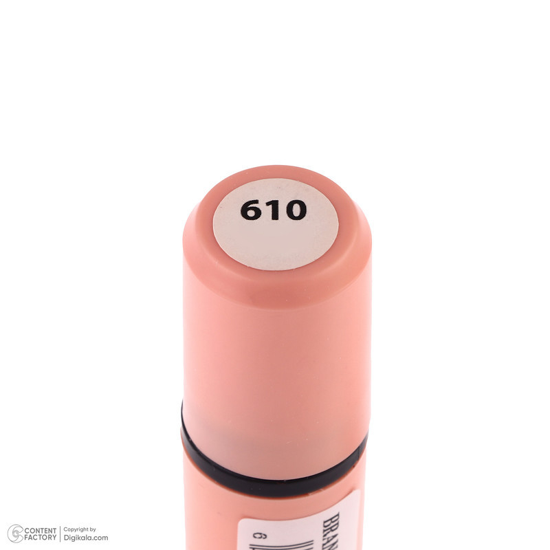 رژ لب جامد مات برانوس مدل Long Lasting رنگ بنفش شماره 610