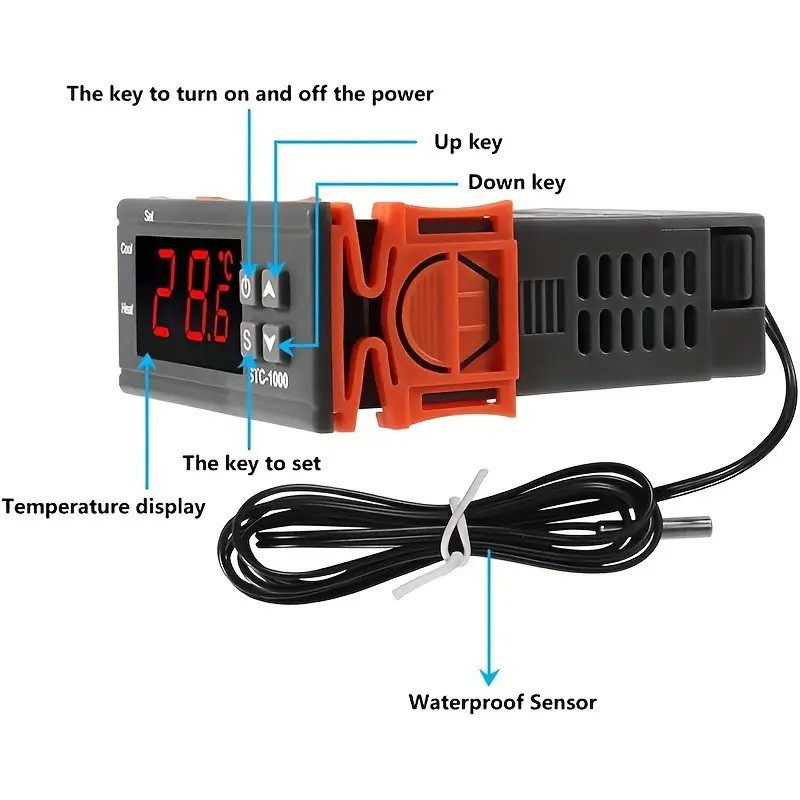 ترموستات  مدل  STC-1000