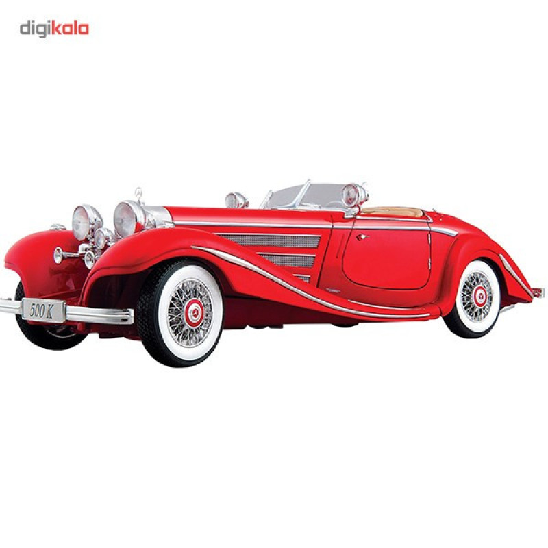 ماشین بازی مایستو مدلMercedes Benz 500-K Typ Specialroadster