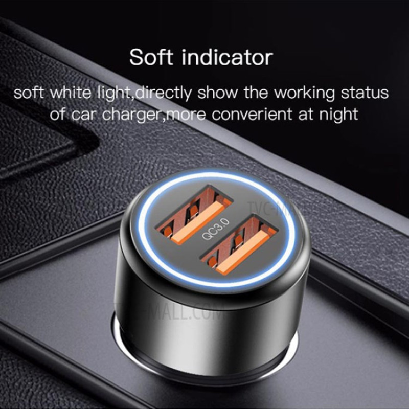 شارژر فندکی یسیدو مدل Yesido Y43 Car Charger