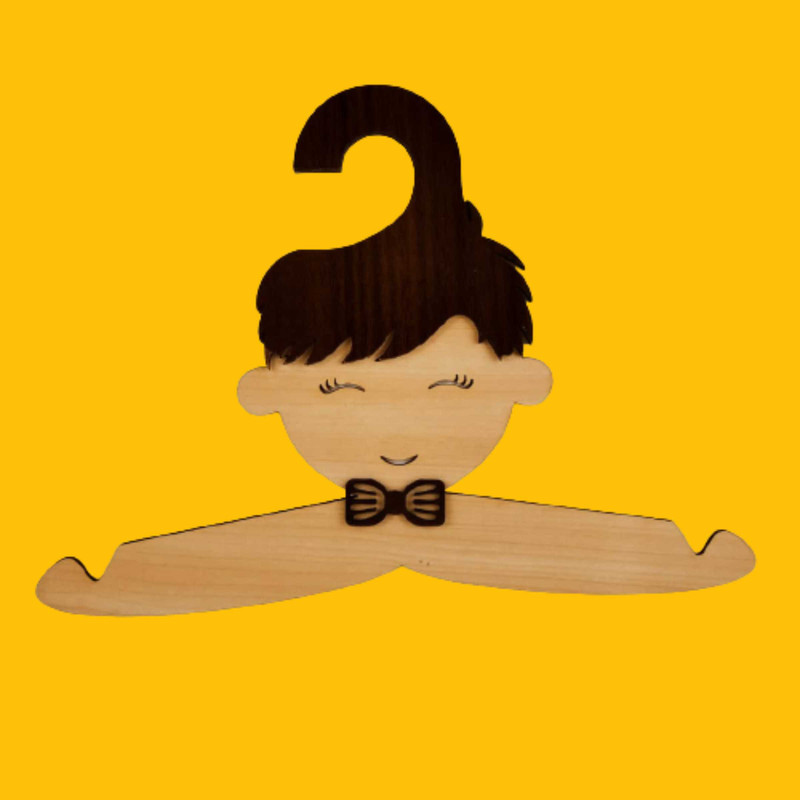 آویز لباس کودک مدل boy101