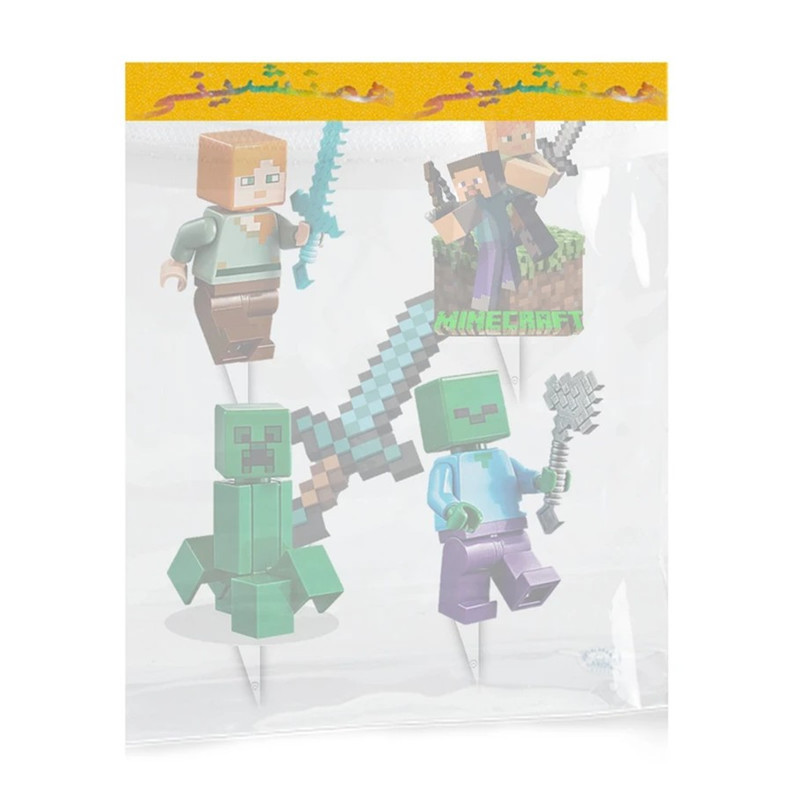 مجموعه 38 عددی تم تولد مدل ماینکرافت