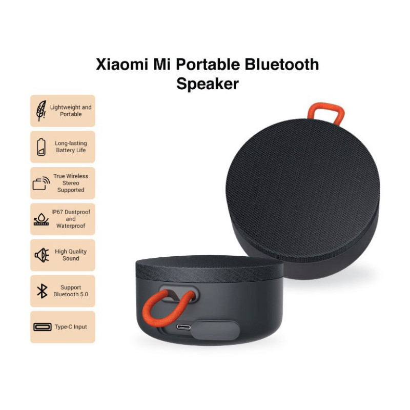 اسپیکر بلوتوثی قابل حمل شیائومی مدل mi-outdoor