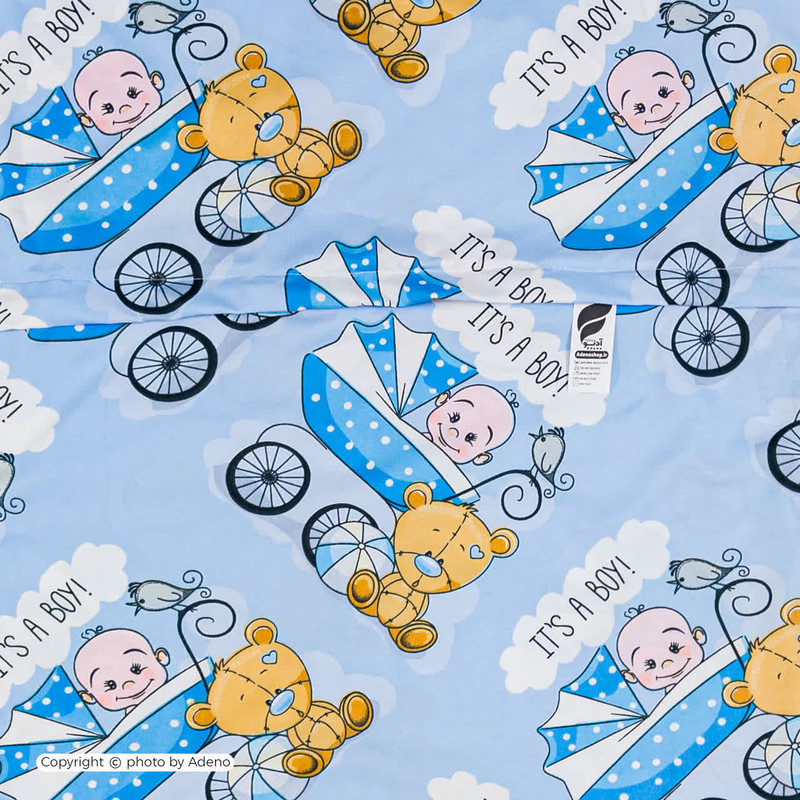 ملحفه کودک آدنو مدل Baby کد CH163 سایز 100x150 سانتی متر