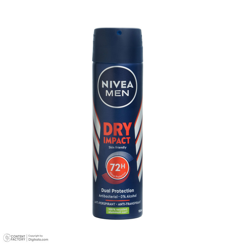 اسپری ضد تعریق مردانه نیوا مدل Dry Impact حجم 150 میلی لیتر