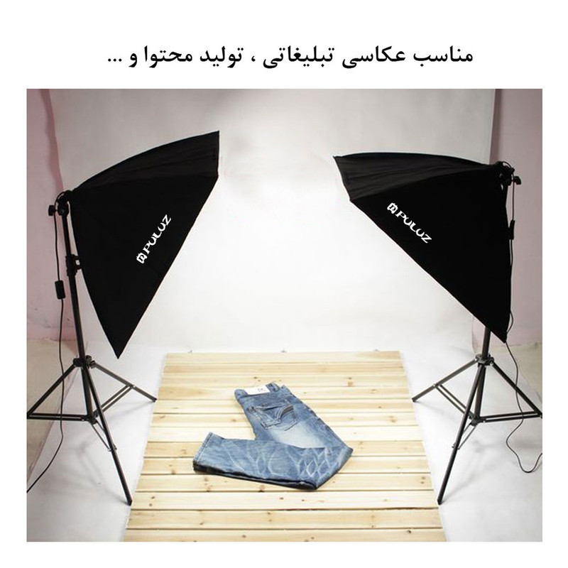 نور ثابت ال ای دی پلوز مدل Light Bulb Photography