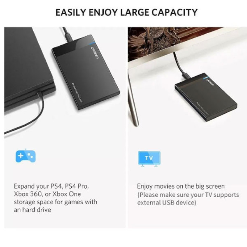 باکس تبدیل SATA به USB3.1 یوگرین مدل US221-50743