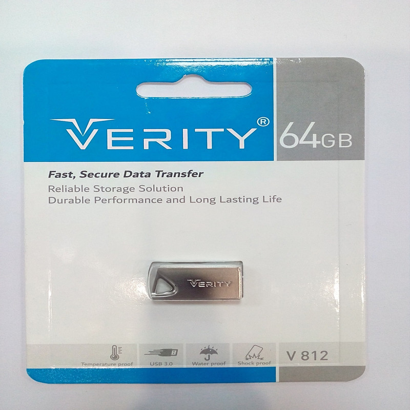 فلش مموری وریتی مدل V812 USB3.0 ظرفیت 64 گیگابایت