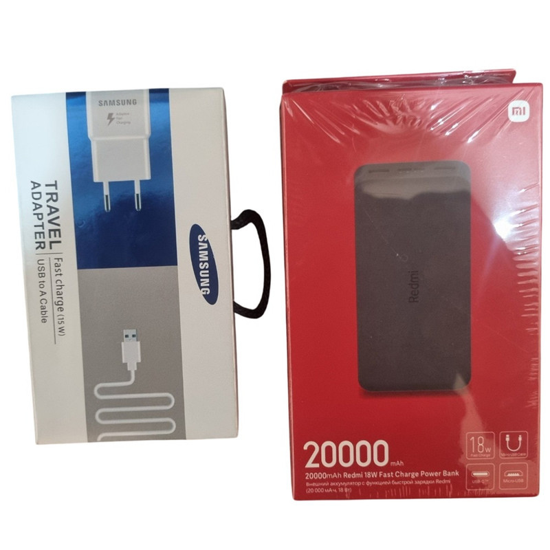 پاوربانک مدل RdmiPB200LZ ظرفیت 20000 میلی آمپر