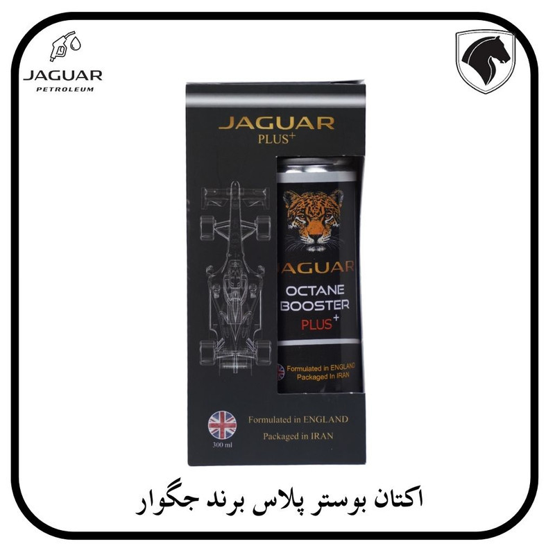 اکتان بوستر خودرو بنزینی جگوار مدل پلاس حجم 300 میلی لیتر مناسب برای پژو 206 و 207