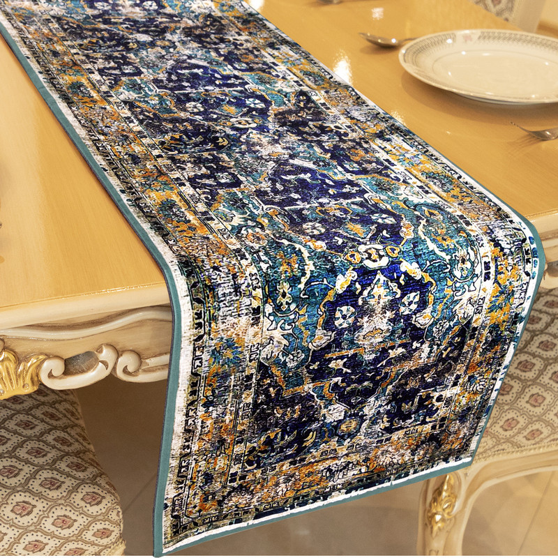 رانر رومیزی طرح ترمه KN-VinG-40.133
