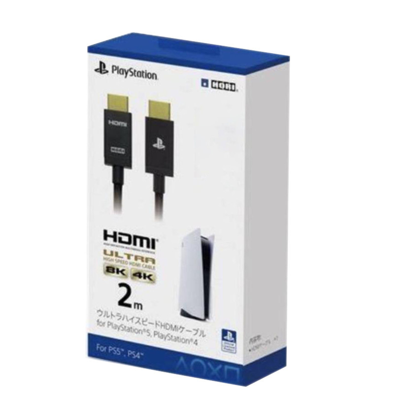 کابل HDMI مخصوص PS4 و PS5 مدل HORI SPF-014 طول 2 متر