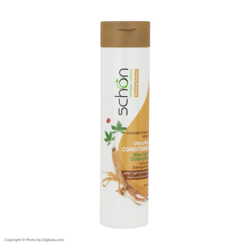 شامپو نرم کننده مو شون مدل keratin And Ginseng Extract حجم 400 میلی لیتر مجموعه 2 عددی