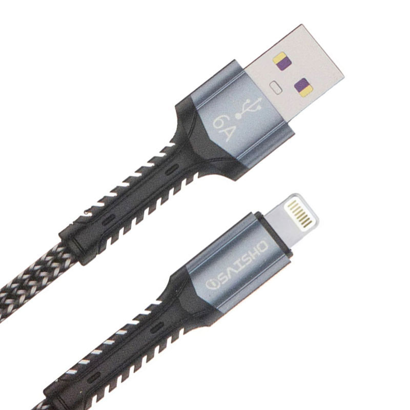 کابل شارژ USB به لایتنینگ آی سایشو مدل SA-61 طول 1 متر