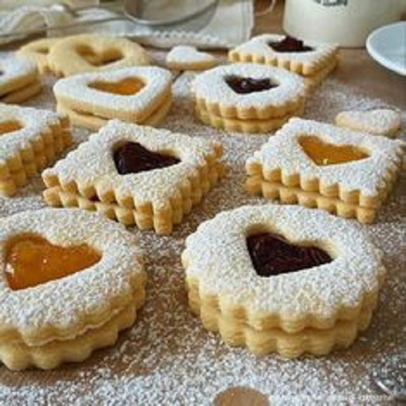 کاتر شیرینی پزی به گز مدل مربع مجموعه 5 عددی