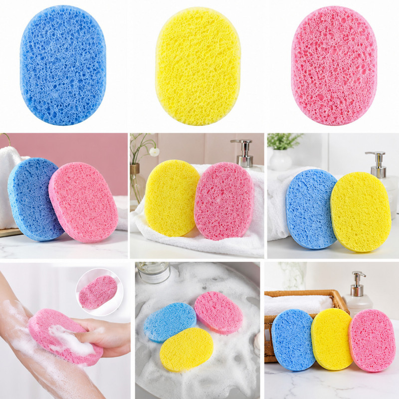 اسفنج شستشوی بدن سوتاپ مدل Soft Cleansing بسته 2 عددی