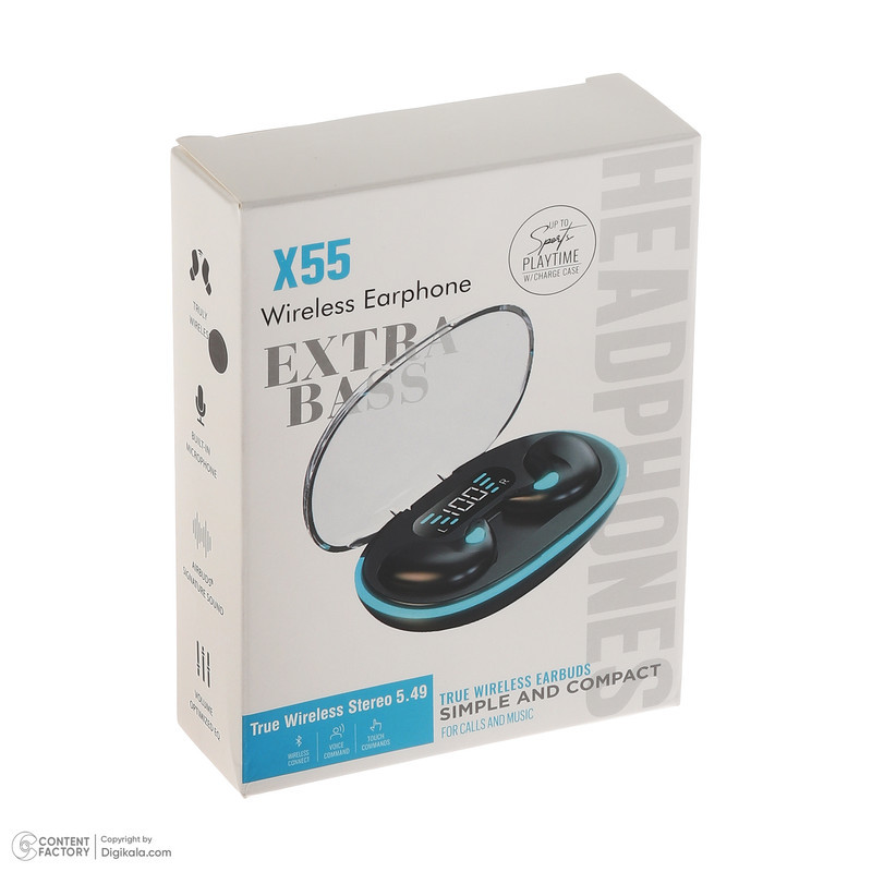 هدفون بلوتوثی مدل X55