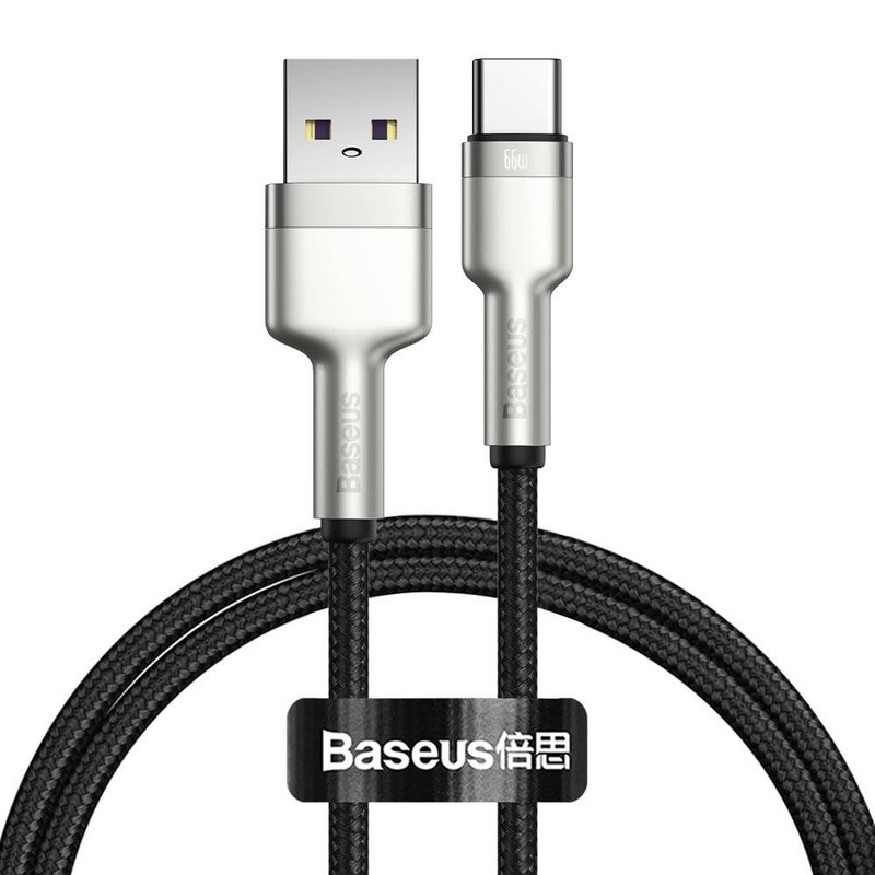 کابل تبدیل USB به USB-C باسئوس مدل CAKF000201 66W طول 2 متر