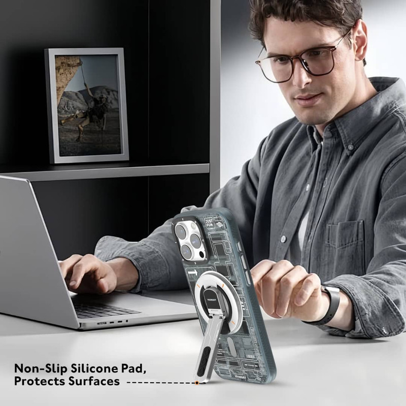 پایه نگهدارنده گوشی موبایل یانگ کیت مدل Dual-Sided Magnetic