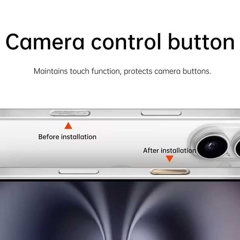 برچسب محافظ دکمه دوربین آکوآرا مدل CCB مناسب برای گوشی موبایل اپل iPhone 16  16 Pro  16 Pro Max
