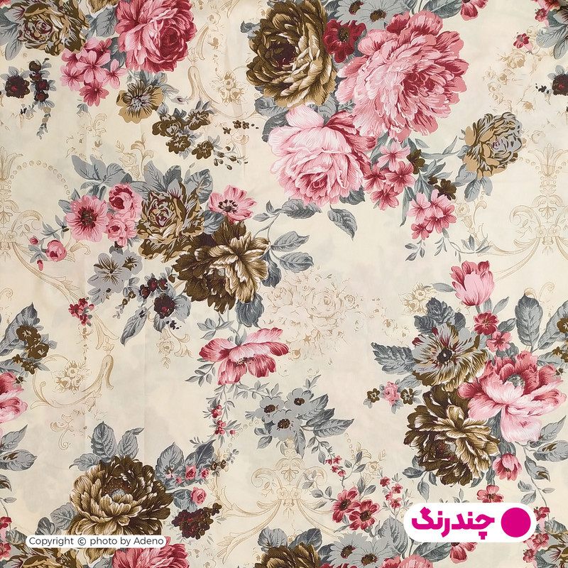 کاور لحاف آدنو مدل آلاله کد CH78 یک نفره سایز 160x220 سانتی متر