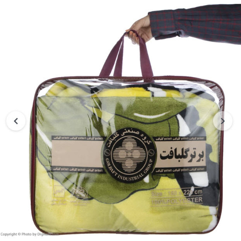 پتو گلبافت مدل برتر بن تن سایز 220×160 سانتی متر
