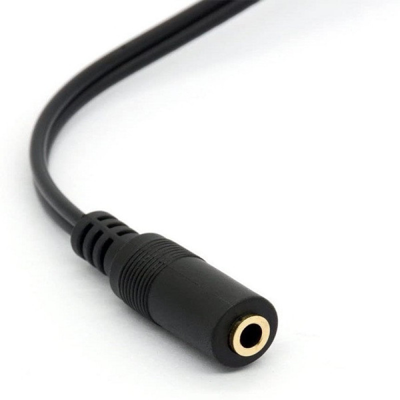 کابل تبدیل جک 3.5 میلی متری به RCA مدل B.K2118 طول 0.3 متر