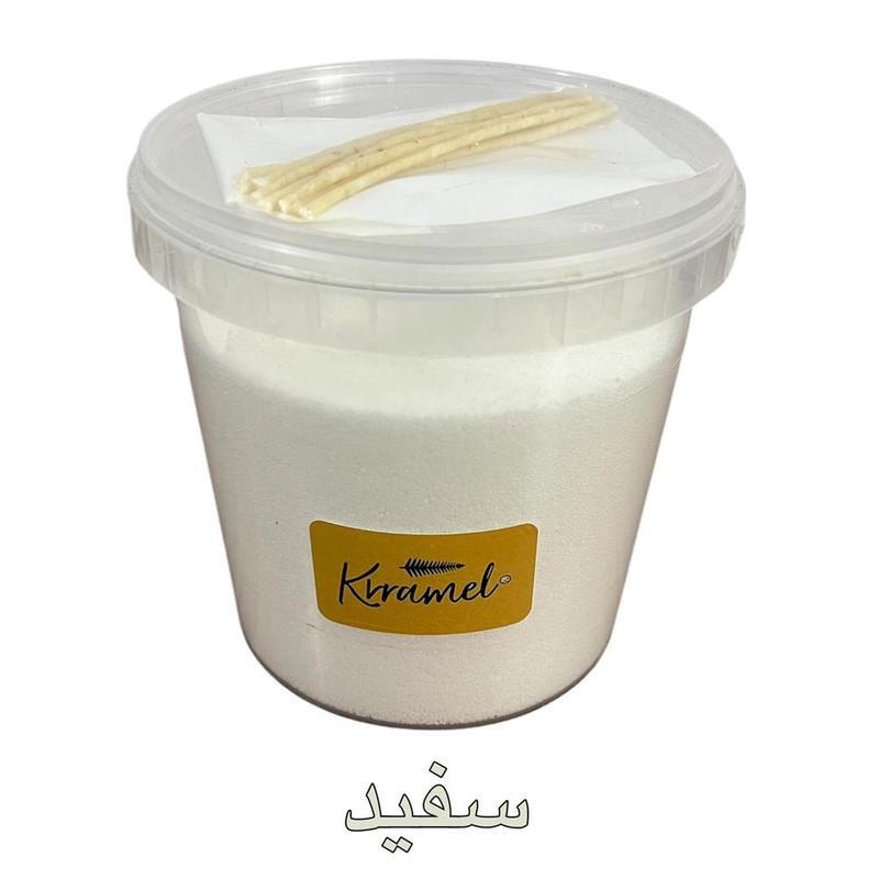 شمع کارامل مدل پودری