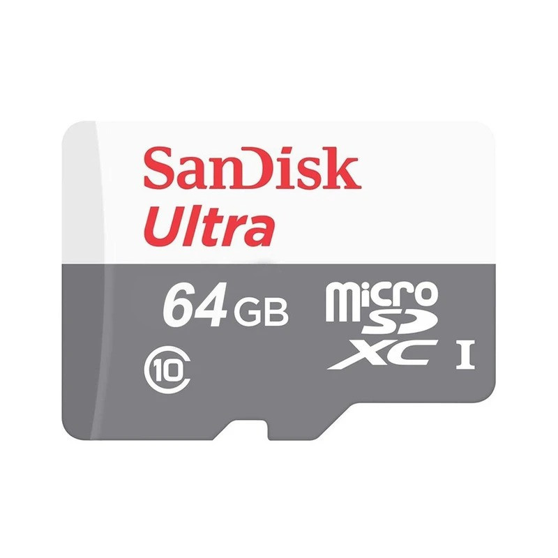 کارت حافظه microSDXC سن دیسک مدل Ultra کلاس 10 استاندارد UHS-I U1 سرعت 100MBps ظرفیت 64 گیگابایت