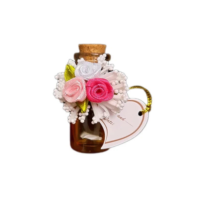 گیفت مدل تزیینی خام طرح گل بسته ۱۰ عددی