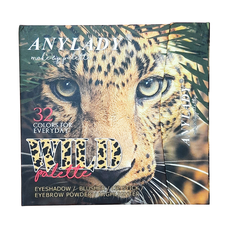پالت آرایش صورت انی لیدی مدل WILD شماره 1