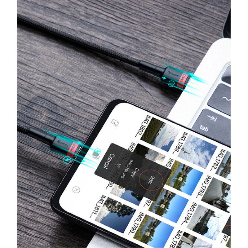 کابل USB-C بیسوس مدل CATKLF-AL طول 2 متر
