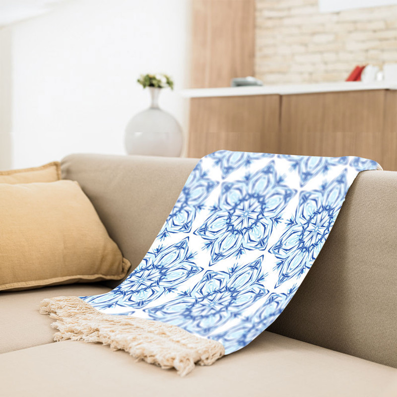 شال مبل مدل سنتی  کد f2sh1059 سایز 180x100 سانتی متر