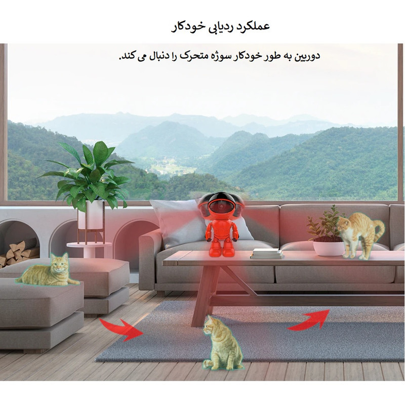 دوربین امنیتی مدل نظارت تصویری هوشمند