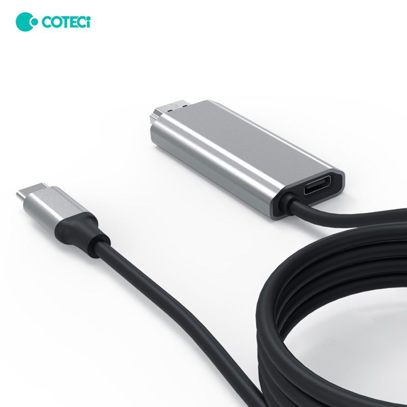 کابل تبدیل USB-C به HDMI کوتتسی مدل 33025 طول 2 متر